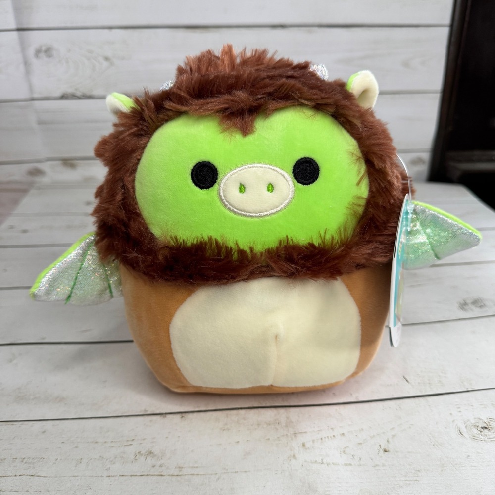Squishmallows Desmund Dragon Halloween Costume Francis Lion‎ 7.5" Plush NWT